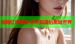 暗网红房揭秘 你不知道的黑暗世界