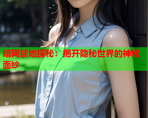暗网禁地探秘：揭开隐秘世界的神秘面纱